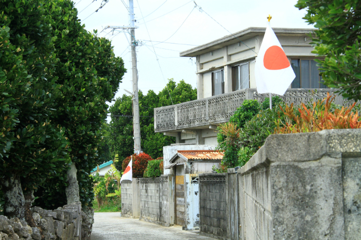 集落を歩く