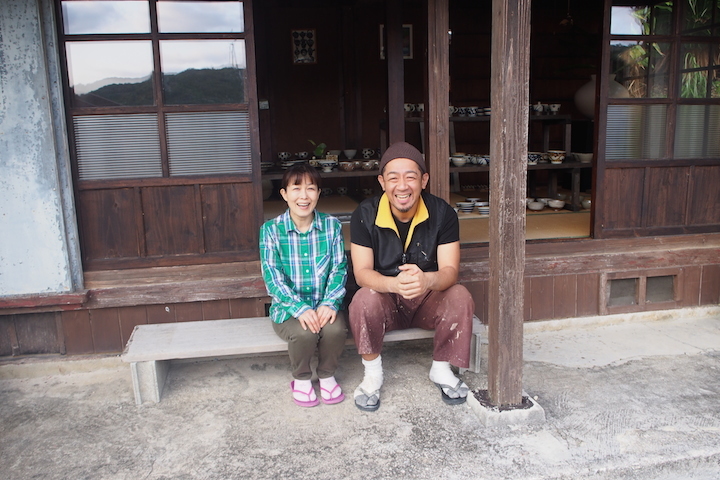 眞喜屋さんと、奥さんの昌美さん