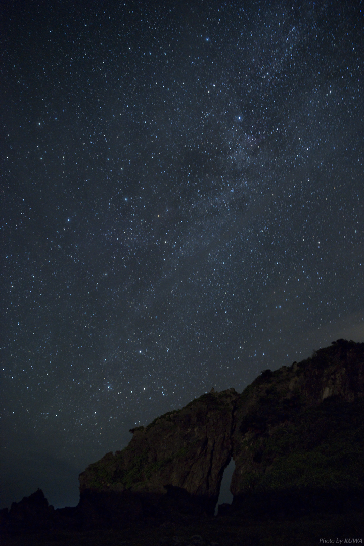 ミーフガーで星空