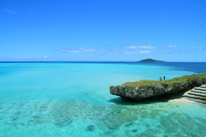 大神島の海岸