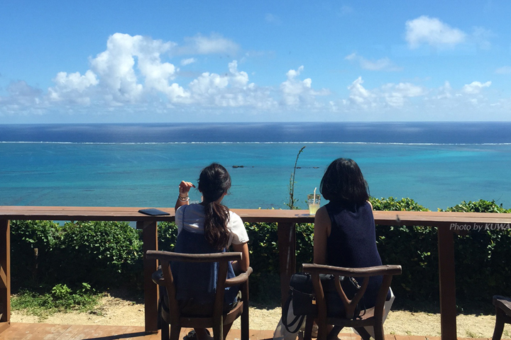 大人気の絶景スポットが見える「カフェくるくま」