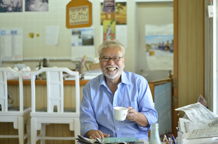 多良間海塩研究所の長岡秀則（ながおか・ひでのり）さん