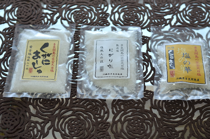 完全天日製法で角の取れた丸みのある塩