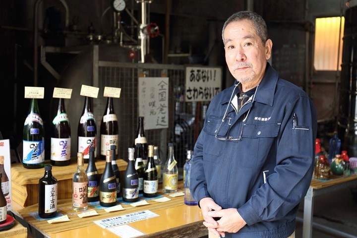 『咲元酒造(さきもとしゅぞう)』の代表 佐久本 啓(さくもと けい)さん