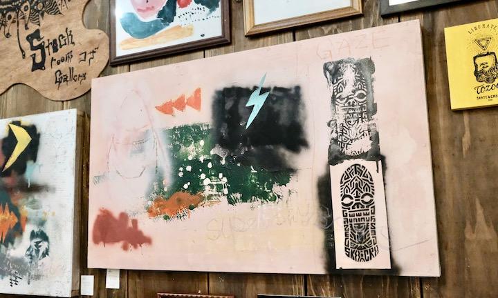 ギャラリーショップでの作品たち