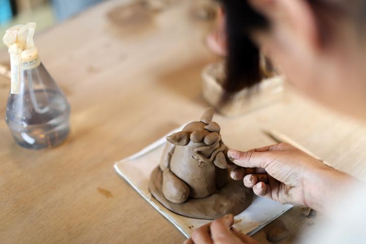 シーサー作り体験