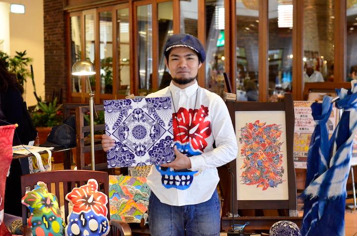伝統工芸とポップカルチャーのコラボレーションが紅型の新しい
