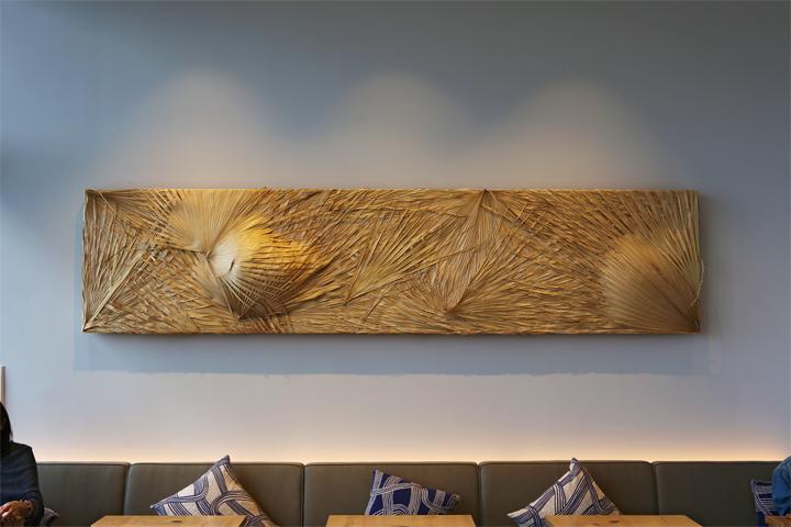 しゅろ科の植物「クバ」をイメージしたもの