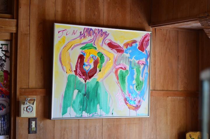 キャンプタルガニー アーティスティックファームの展示品