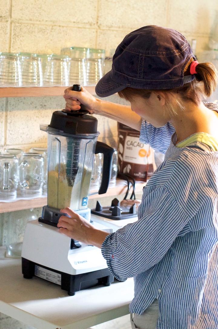 スムージー作り