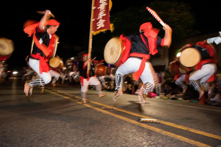 「久保田青年会」のエイサー