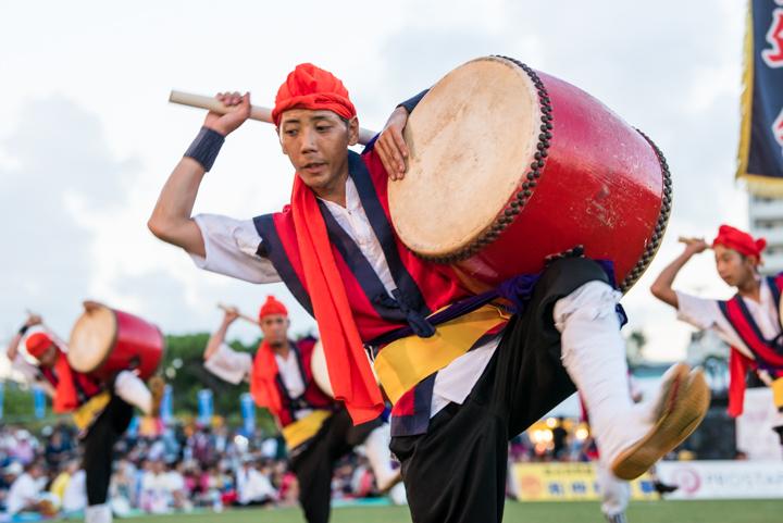 「松本青年会」のエイサー