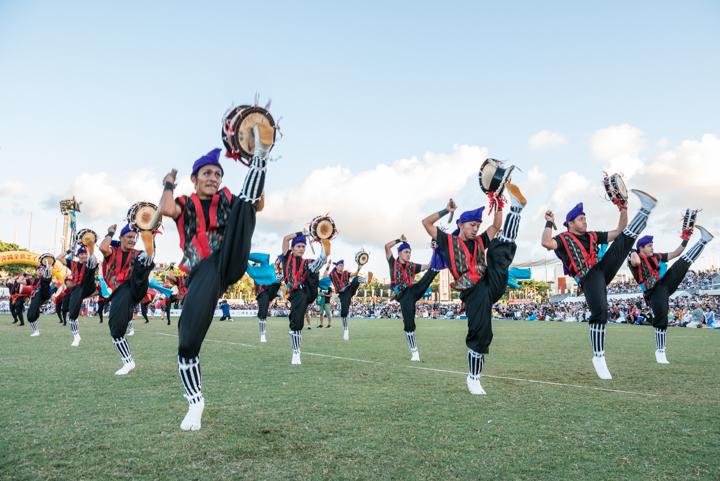「高志保青年会」（たかしほ）のエイサー
