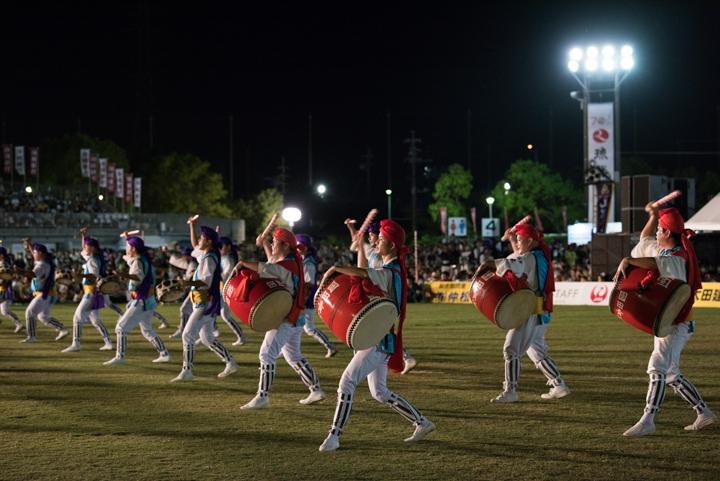 「園田青年会」のエイサー