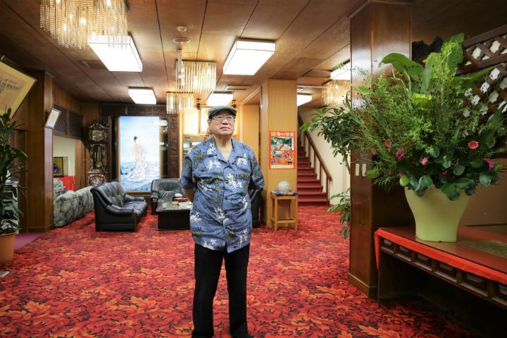 料亭那覇代表取締役・上江洲安明（うえず・あんめい）さん