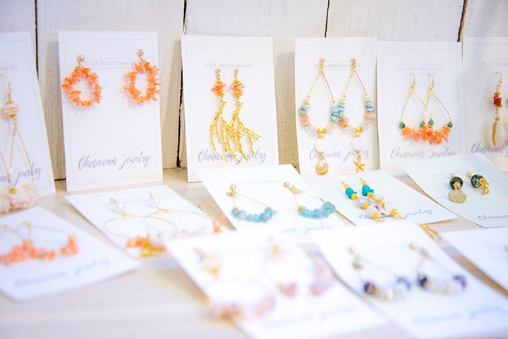 Ti-da Beachのピアス