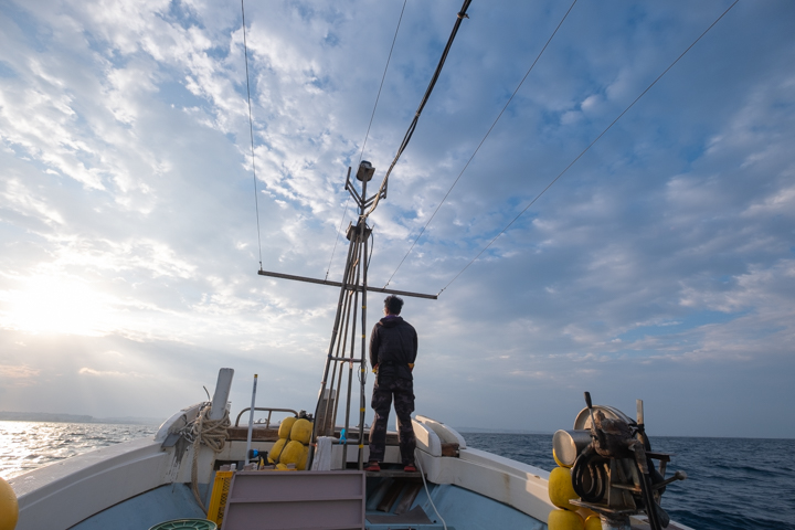 船長の佐久川（さくがわ）しんさん