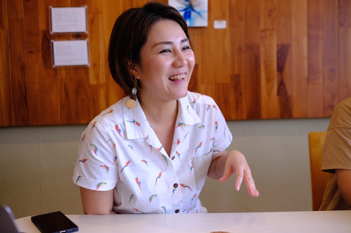 ブランド創設者である野原真麻（のはらまあさ）さん