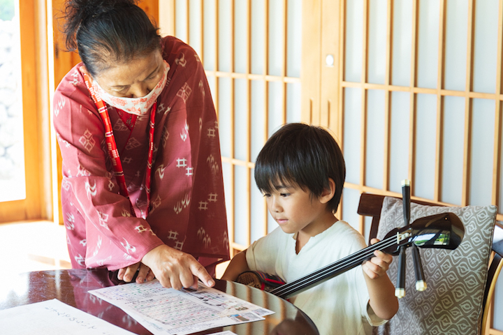 島の文化を体験