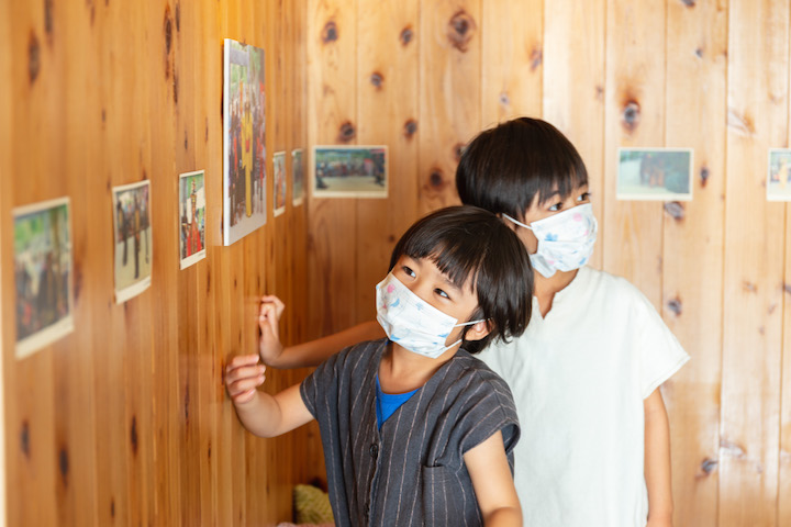 島の文化の展示