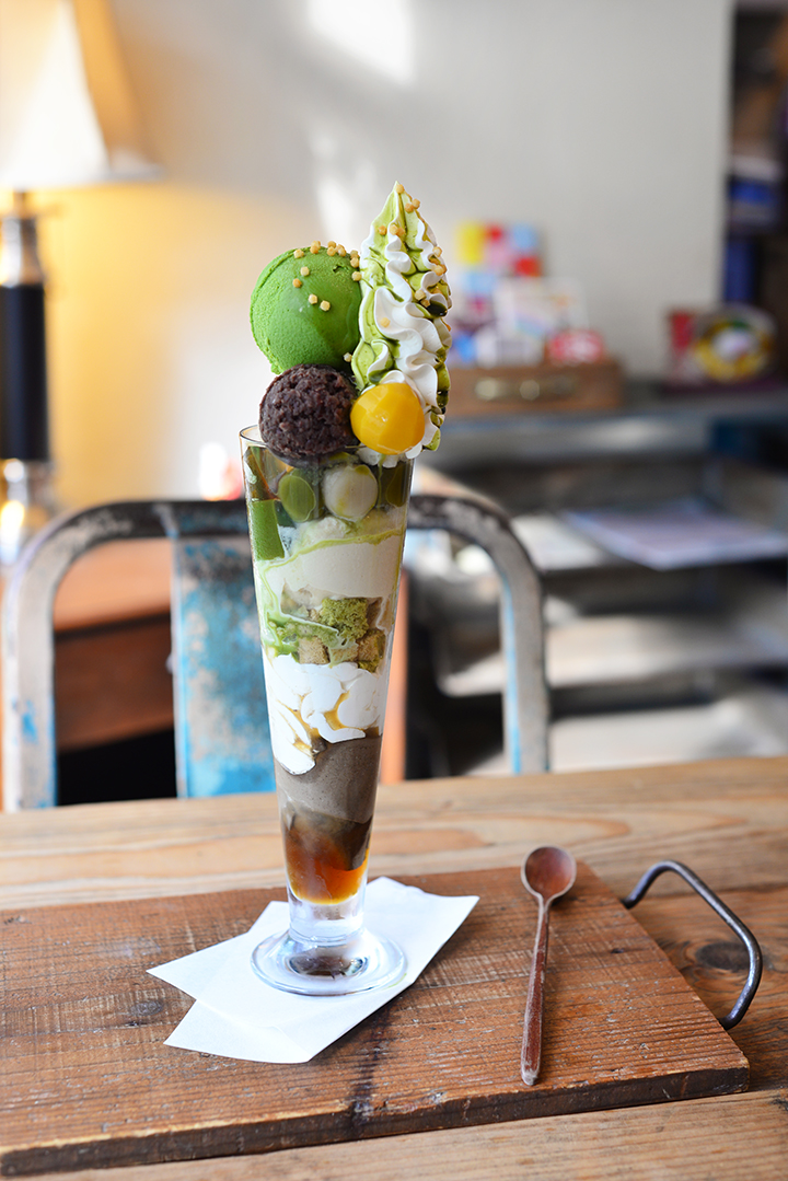 SANS SOUCIのパフェ