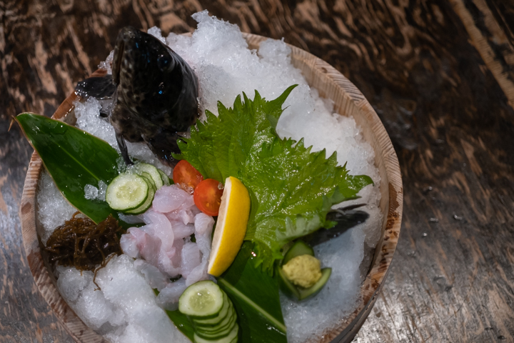 ミーバイの刺身