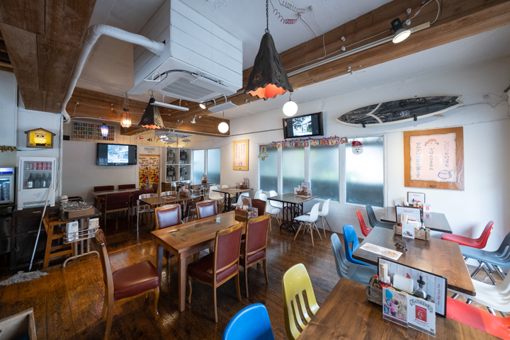 ぜんざいの富士家店内