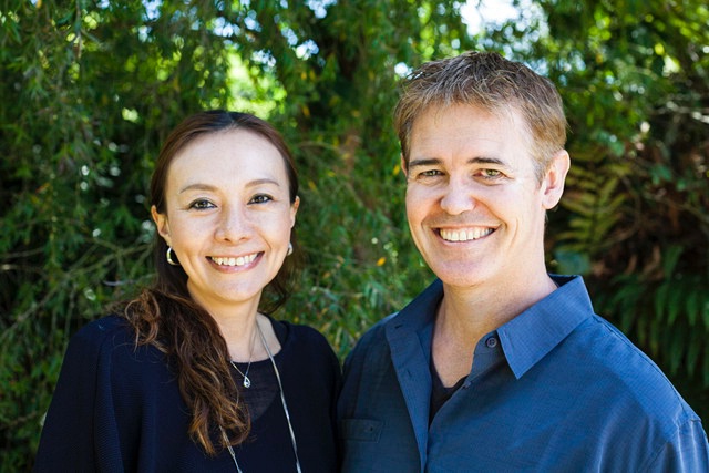 マクブライド・直子さんと、グレン・マクブライドさん