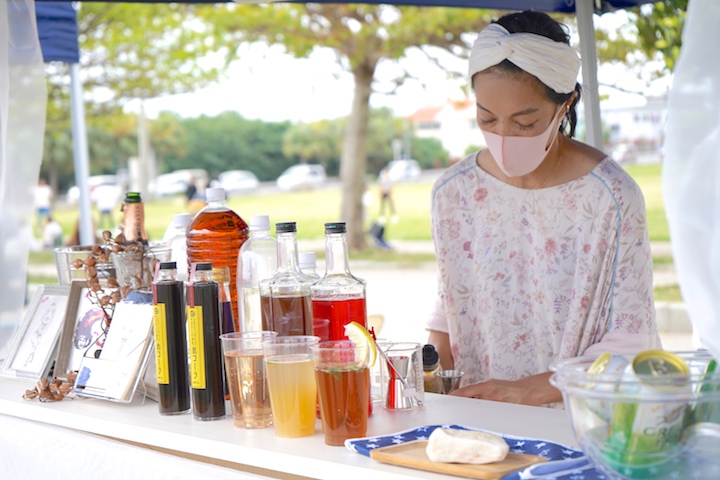 ノンアルコールのカクテルスタンド