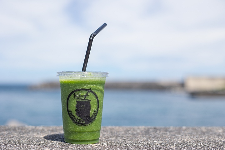 薬草のスムージー