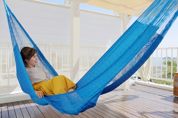 HAMMOCK CAFE LA ISLA（ハンモックカフェ ラ・イスラ）のハンモック