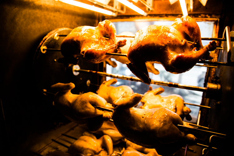 チキンの丸焼き