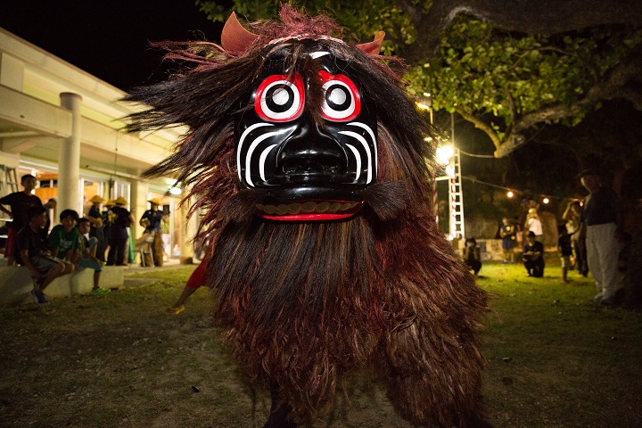 兼城十五夜の獅子