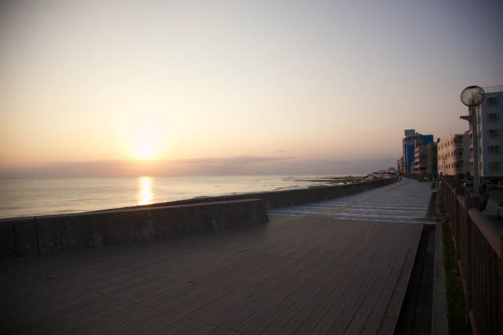 北谷町の宮城海岸