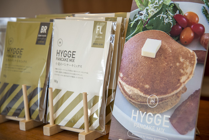 玄米のパンケーキミックス