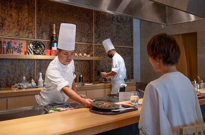 ワンランク上のお任せコースを堪能