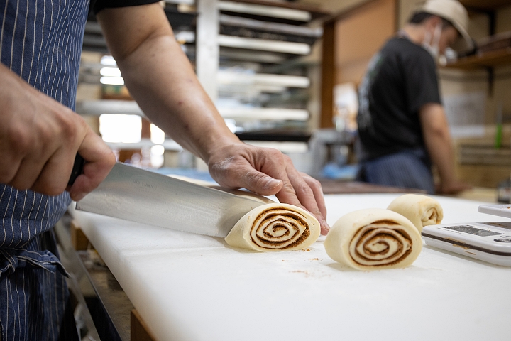 「シナモンロール」作り