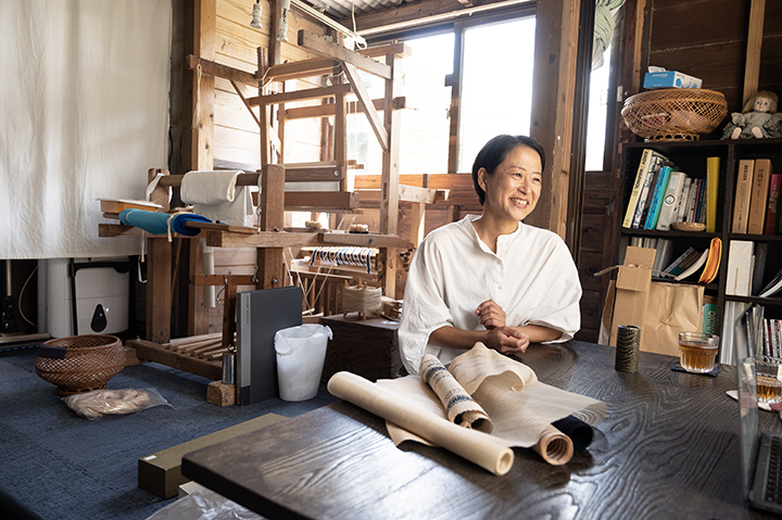 「工房うるく」の大城あやさん