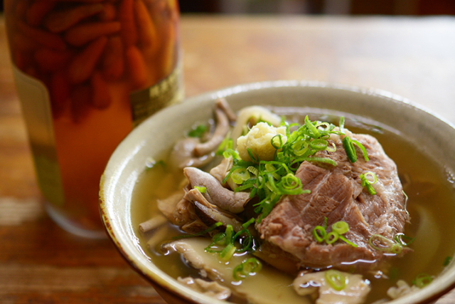 島の恵み、島の味　その21　豚肉特集／中味汁