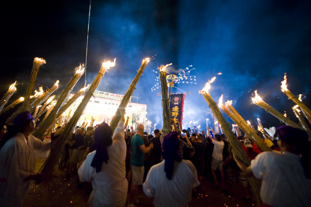 ３年に一度行われる辺野古最大の祭『辺野古大綱引き』