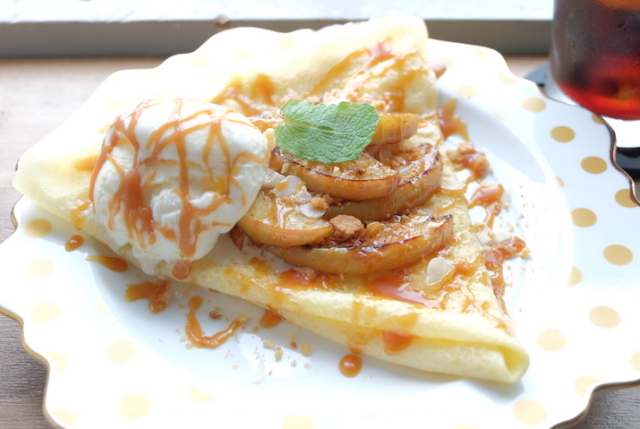 市場の町のレトロなクレープ屋さん「O’CREPE」